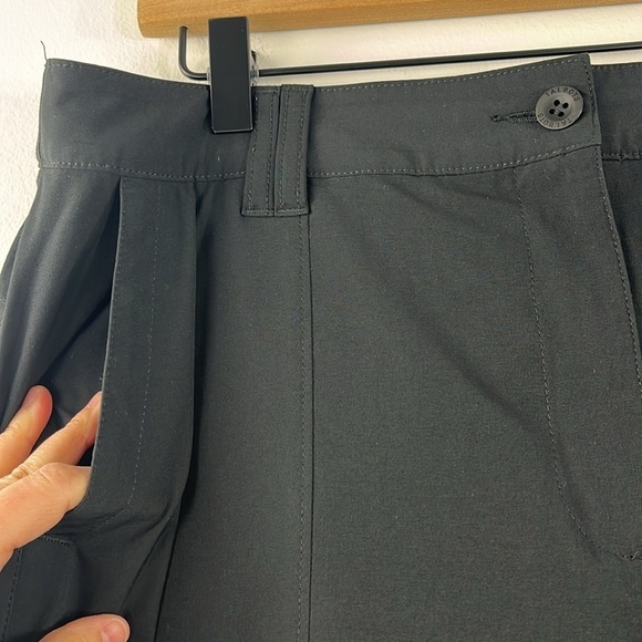 Talbots Fleece Lined Straight Leg Black Hiking Ankle Pants Womens Size 12 - Picture 10 of 16